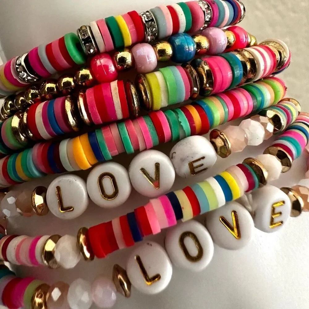 Colorful beaded bracelet bundle - Picture 6 of 7